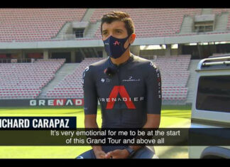 Carapaz con nuevo ´look´