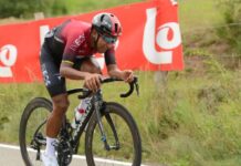 Narváez en el último examen antes del Giro