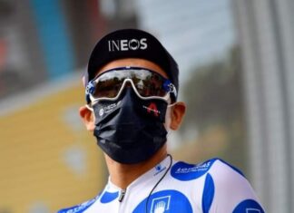La ‘Locomotora’ no suelta el malliot de los ‘lunares azules’ en la Vuelta a España 2020