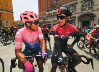 Narváez es ahora el mejor latino en el Giro