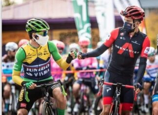 La ‘Locomotora’ salvó el día en duelo con Roglic