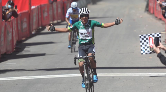 Ibarreño Martín López ganó la etapa 8 en la Vuelta a Guatemala