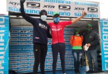 ‘Richie’ animó a los ciclistas que rodaron entre El Carmelo y Lagunas Verdes