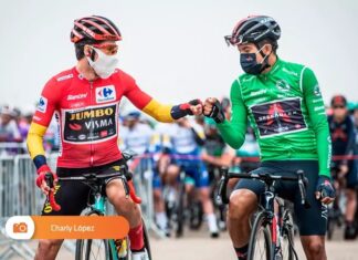 Roglic aumentó a 45 segundos la diferencia con Carapaz
