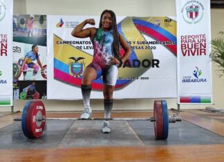 Pesistas de Imbabura dominan en la plataforma