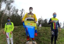 Piloto carchense retuvo el título nacional de BMX
