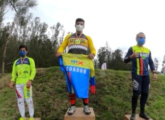 Piloto carchense retuvo el título nacional de BMX