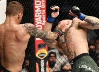 McGregor cayó por nocaut en su regreso a la UFC