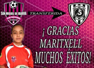 Maritxell vestirá los colores del Independiente del Valle