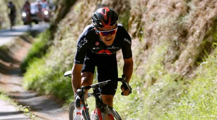 Richie terminó en Itzulia entre los 20 primeros