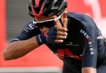 Carapaz y Cepeda activos en la etapa 4 en Itzulia