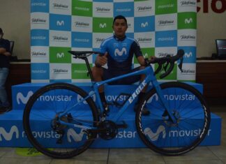 Montenegro liderará el Movistar Team Ecuador en la Vuelta a Colombia
