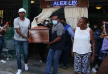 Se arma capilla ardiente para Álex Quiñónez