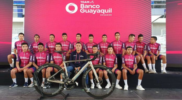 ‘Richie’ es el padrino del Team Banco de Guayaquil