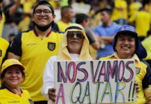 Ecuador termina en cuarto lugar las eliminatorias a Catar