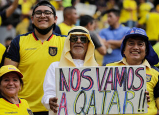 Ecuador termina en cuarto lugar las eliminatorias a Catar