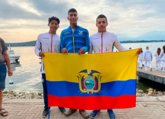 Ibarreño en el top 10 en el Mundial de aguas abiertas en Italia