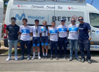 Movistar Best PC es el bicampeón del Nacional Juvenil de Ciclismo