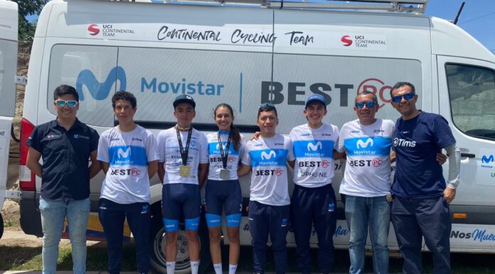 Movistar Best PC es el bicampeón del Nacional Juvenil de Ciclismo