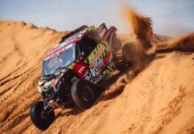 Guayasamín está en el Top 10 de la general del Dakar en autos