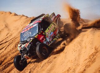 Guayasamín está en el Top 10 de la general del Dakar en autos