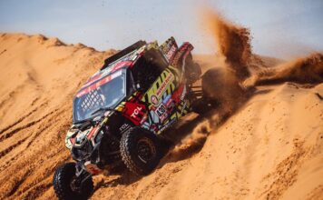 Guayasamín está en el Top 10 de la general del Dakar en autos
