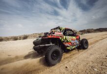 Guayasamín entre los 5 mejores en el Rally Dakar