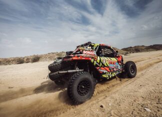 Guayasamín entre los 5 mejores en el Rally Dakar