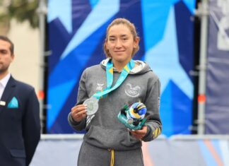 Miryam Núñez logra medalla de plata en Chile